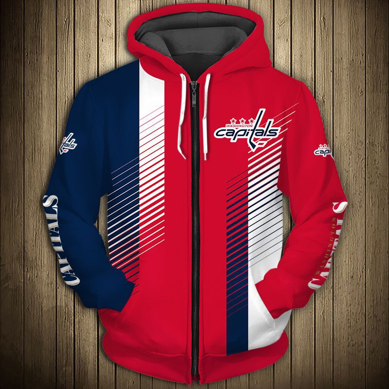 Washington Capitals Hoodie 3D Cute Design Pullover Nhl - Image 3