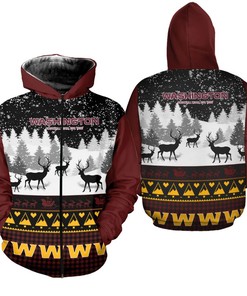 Washington Football Team Hoodie 3D Gifts for Fans