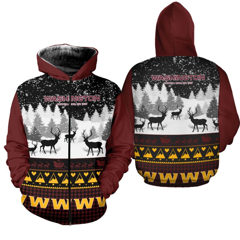 Washington Football Team Hoodie 3D Gifts for Fans