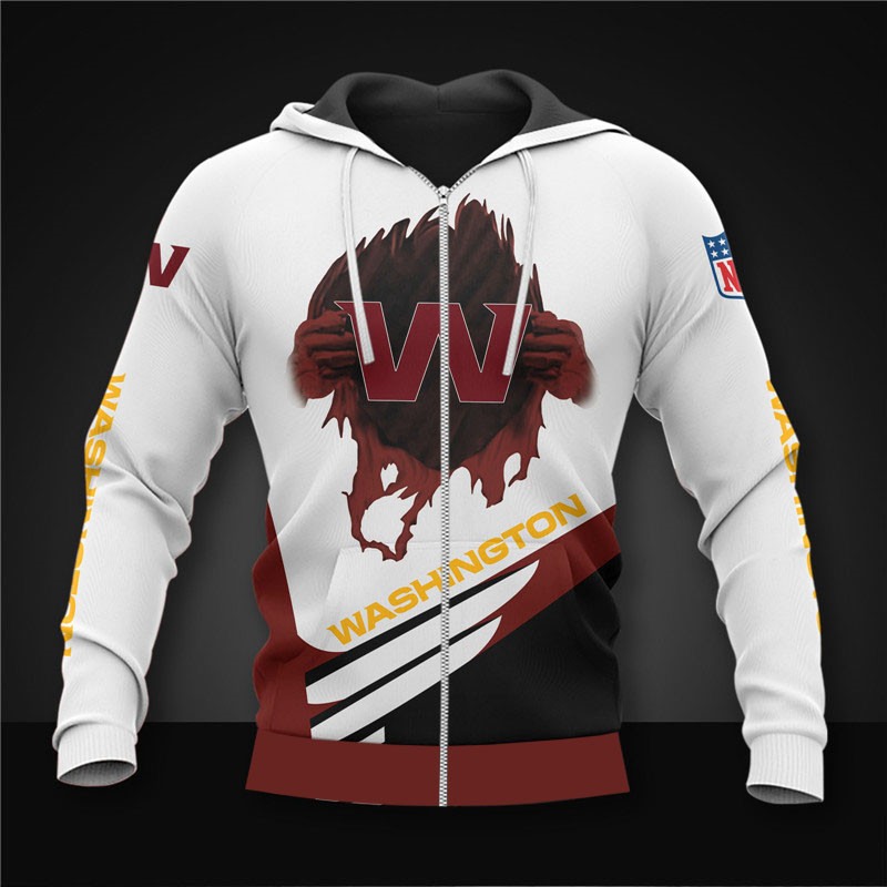 Washington Football Team Hoodie Cool Graphic Gifts for Fans - Image 3