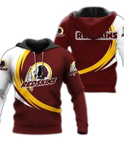 Washington Football Team Hoodie Curve Graphic Gifts for Fans