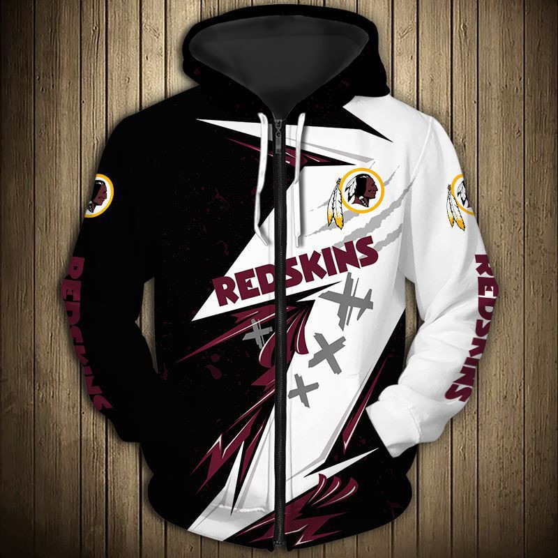Washington Football Team Hoodie Thunder Graphic Gifts for Fans