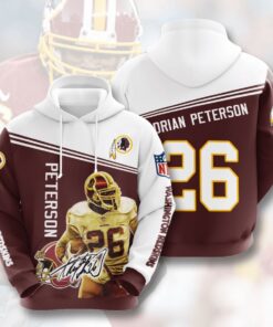 Washington Redskins Custom Sport All Over Print Hoodie 3D