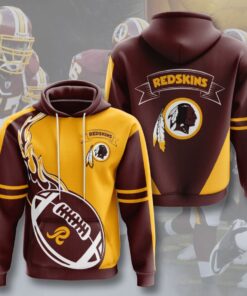 Washington Redskins Custom Sport All Over Print Hoodie 3D Style 11
