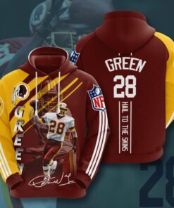 Washington Redskins Custom Sport All Over Print Hoodie 3D Style 4