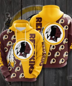 Washington Redskins Custom Sport All Over Print Hoodie 3D Style 9