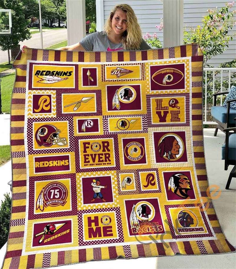 Washington Redskins Quilt Blanket Bedding Set