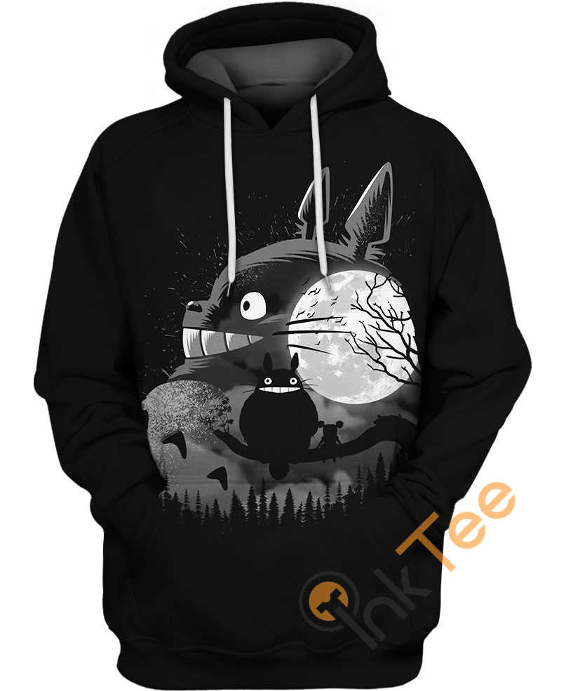 Watching The Moon Hoodie 3D