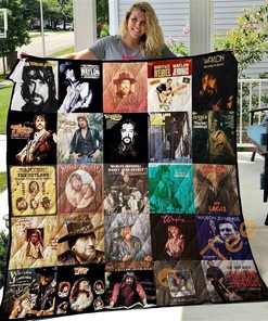 Waylon Jennings Quilt Blanket Bedding Set