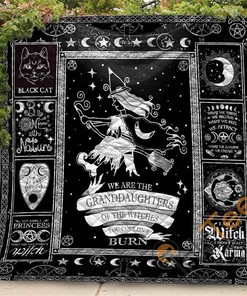 We Are Granddaughters Of The Witches 3D Quilt Blanket Bedding Set
