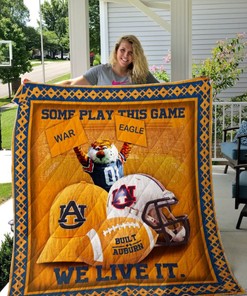 We Live It Ncaa Auburn Tigers Great Great Quilt Blanket