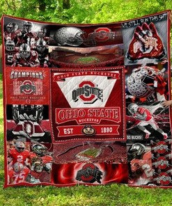 We Still Run This Shit Ncaa Ohio State Buckeyes Collection Quilt Blanket Bedding Set