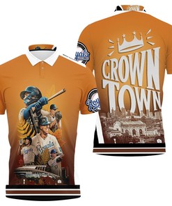 Wednesday Kansas City Royals 3D All Over Print Polo Shirt