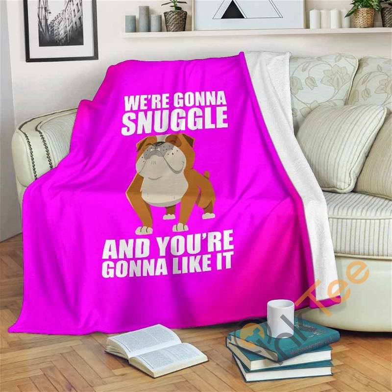 We're Gonna Snuggle Sherpa Fleece Blanket Gifts for Family, for Couple