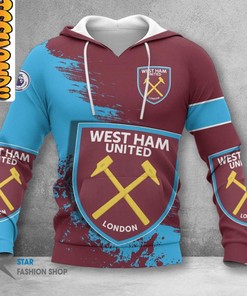 West Ham United FC 3D Hoodie