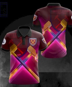 West Ham United FC 3D Polo Shirt