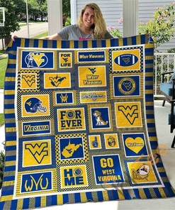 West Virgina Quilt Blanket Bedding Set