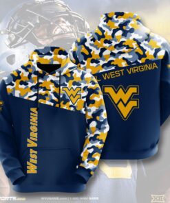 West Virginia Mountaineers Custom All Over Print Hoodie 3D For All