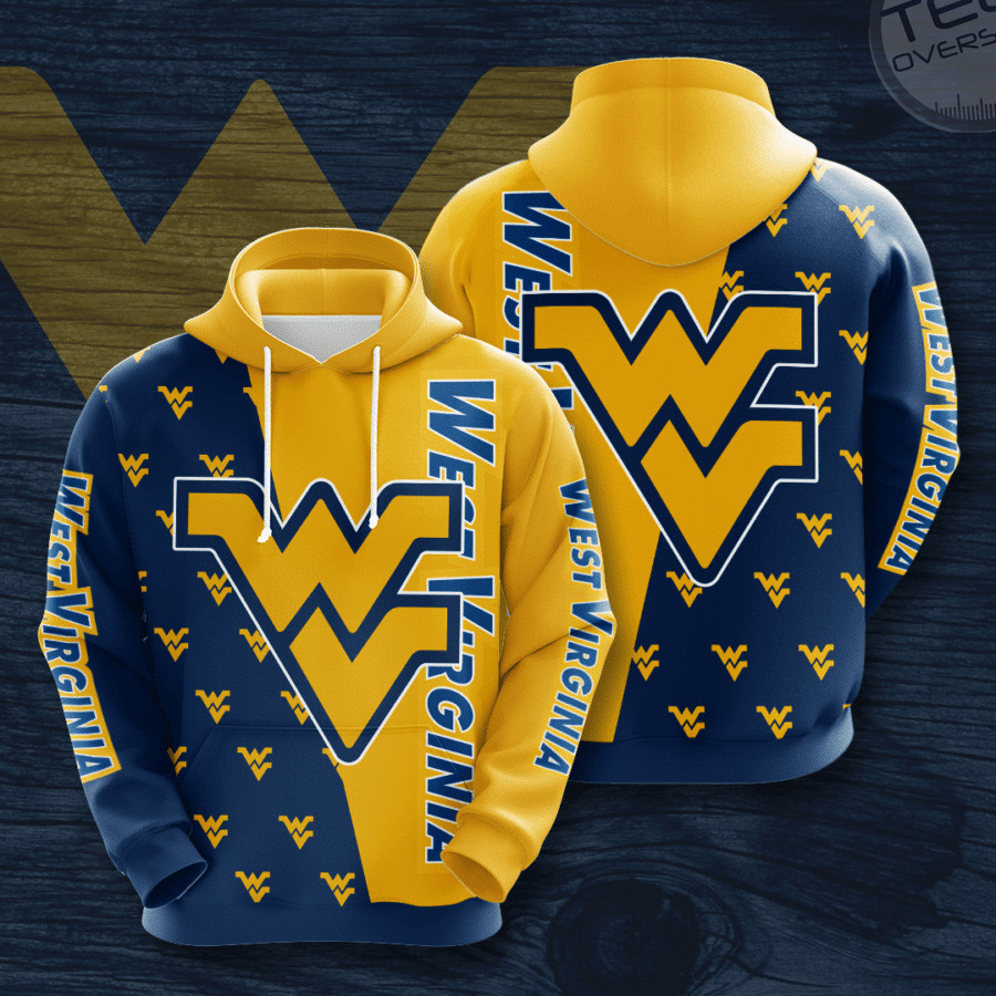 West Virginia Mountaineers Hoodie 3D
