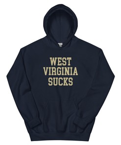 West Virginia Sucks Pitt Rivalry Hoodie Sweatshirt Shirt Gifts for Fans
