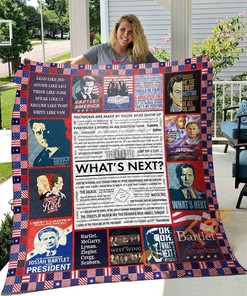 West Wing Quotes Quilt Blanket Bedding Set