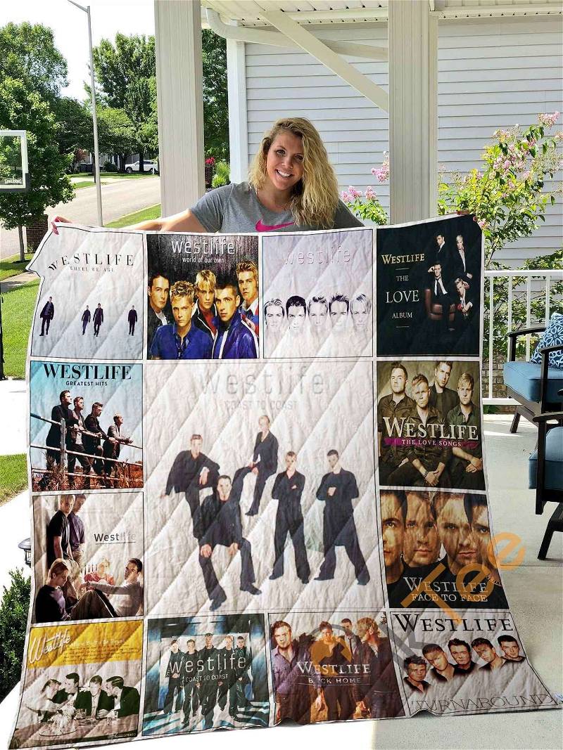 Westlife Quilt Blanket Bedding Set