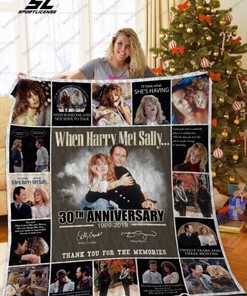 When Harry Met Sally Quilt Blanket Bedding Set