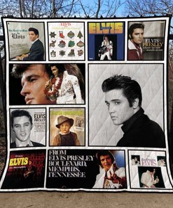 Where No One Stands Alone Elvis Presley Quilt Blanket Bedding Set