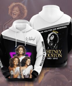 Whitney Houston Custom Hoodie 3D