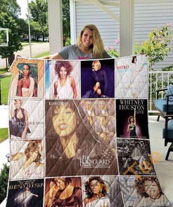 Whitney Houston Quilt Blanket Bedding Set With Pillowcase Option