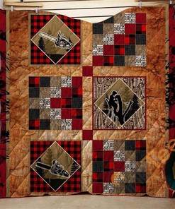 Who Love Logger Quilt Blanket Bedding Set