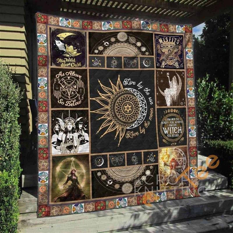 Wicca 15 Quilt Blanket Bedding Set