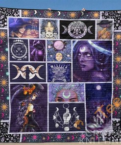 Wicca 16 Quilt Blanket Bedding Set
