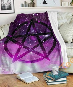Wicca Sherpa Fleece Blanket Gifts for Family, for Couple