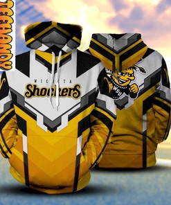 Wichita State Shockers Men’s Basketball NCAA 3D Hoodie