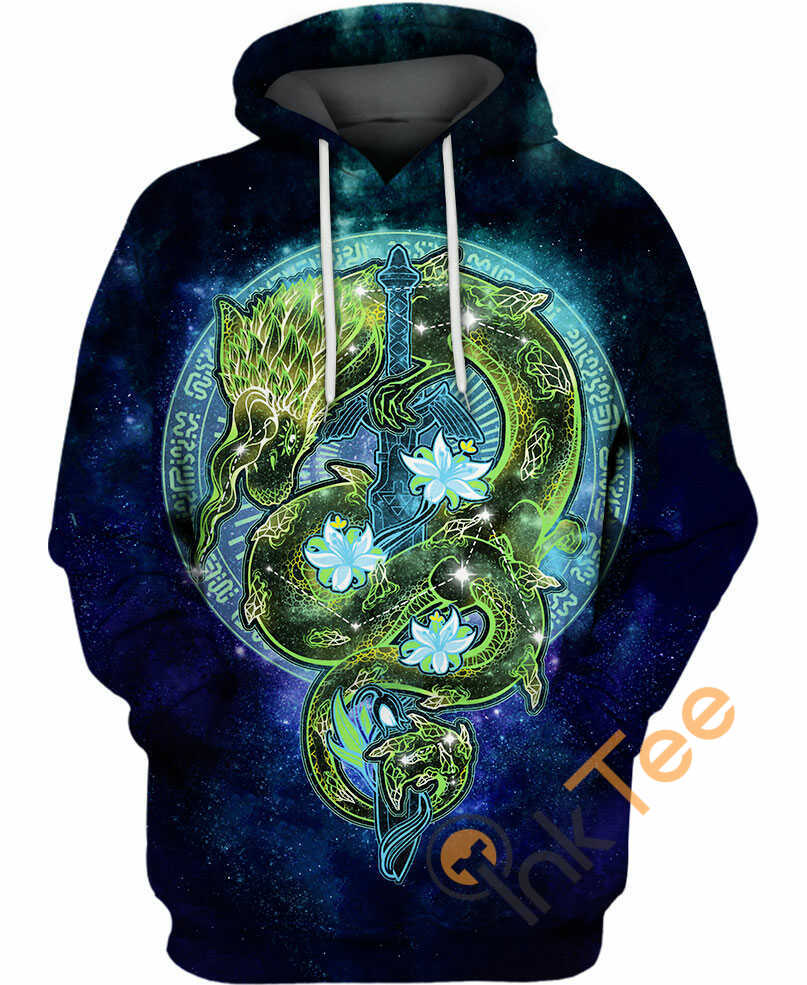 Stylish Long Sleeve 3D Print Star Sky Pattern Hoody Sweatershirts with Hat Pullover Sport wear L6023