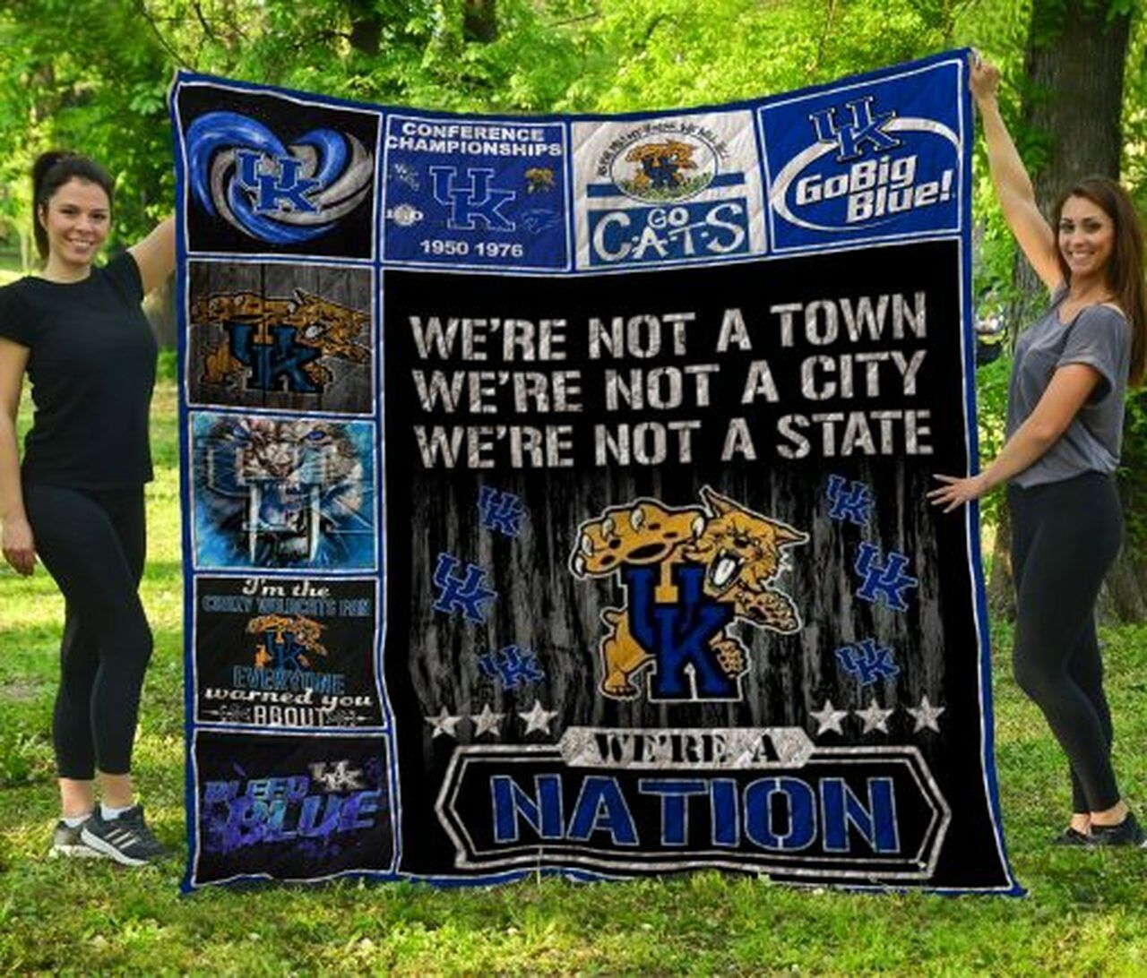 Wildcats Nation Ncaa Kentucky Quilt Blanket