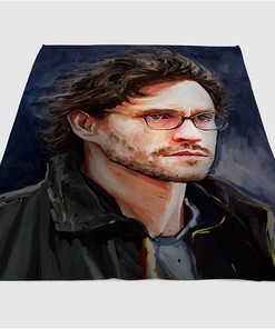 Will Graham Hannibal Sherpa Fleece Blanket Gifts for Family, for Couple