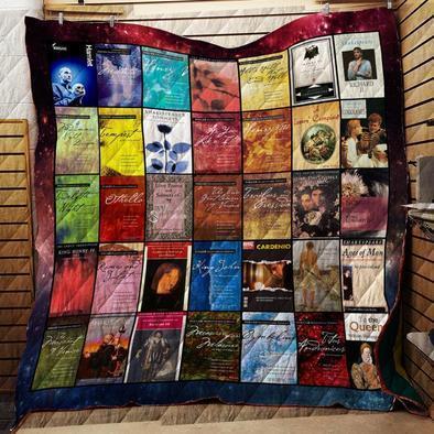 William Shakespeare Collection Quilt Blanket Bedding Set