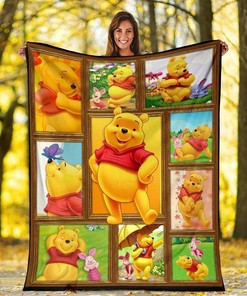 Winnie The Pooh Amazing Idea Sherpa Fleece Blanket Gifts for Family, for Couple