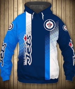 Winnipeg Jets Hoodie 3D Cute Design Pullover Nhl