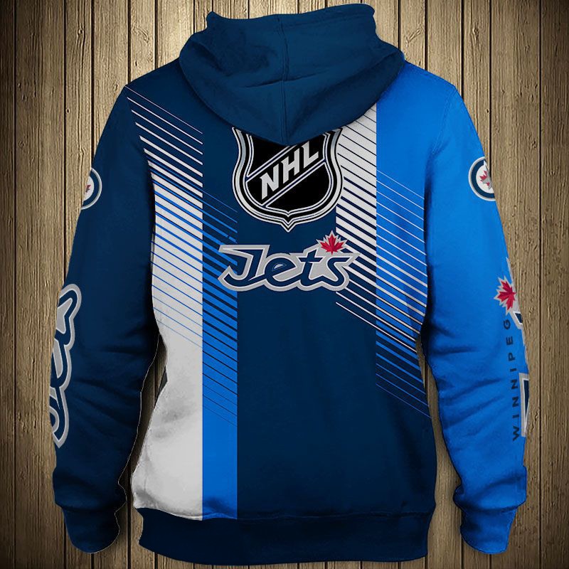 Winnipeg Jets Hoodie 3D Cute Design Pullover Nhl - Image 2