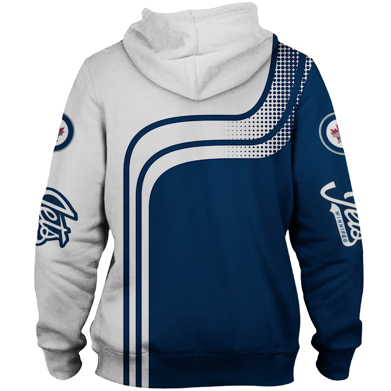 Winnipeg Jets Hoodie Zip Hoodie Pullover Gift for Fans - Image 3