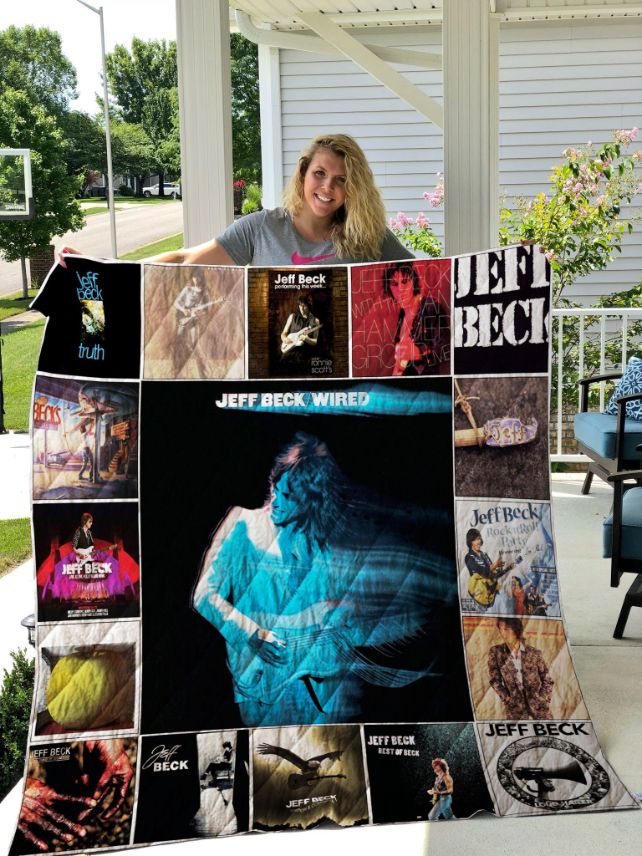 Wired Jeff Beck Collected Love Quilt Blanket Bedding Set