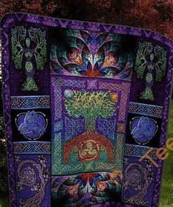 Witchcraft Tree Of Life 03 Quilt Blanket Bedding Set