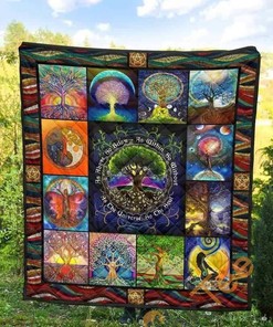 Witchcraft Tree Of Life 2 Quilt Blanket Bedding Set