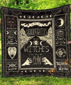 Witchcraft We Are Granddaughters Of The Witches Quilt Blanket Bedding Set