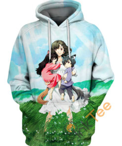 Wolf Children Ame And Yuki Hoodie 3D
