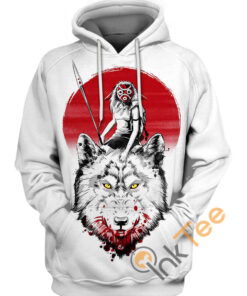 Wolf Princess Hoodie 3D