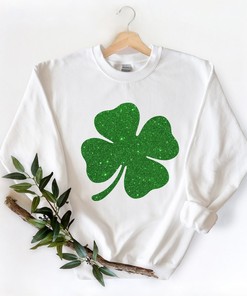Womens st pattys shirt, glitter shamrock tee, st patricks day shirt, womens st paddys, st pattys women, patrick sweatshirt